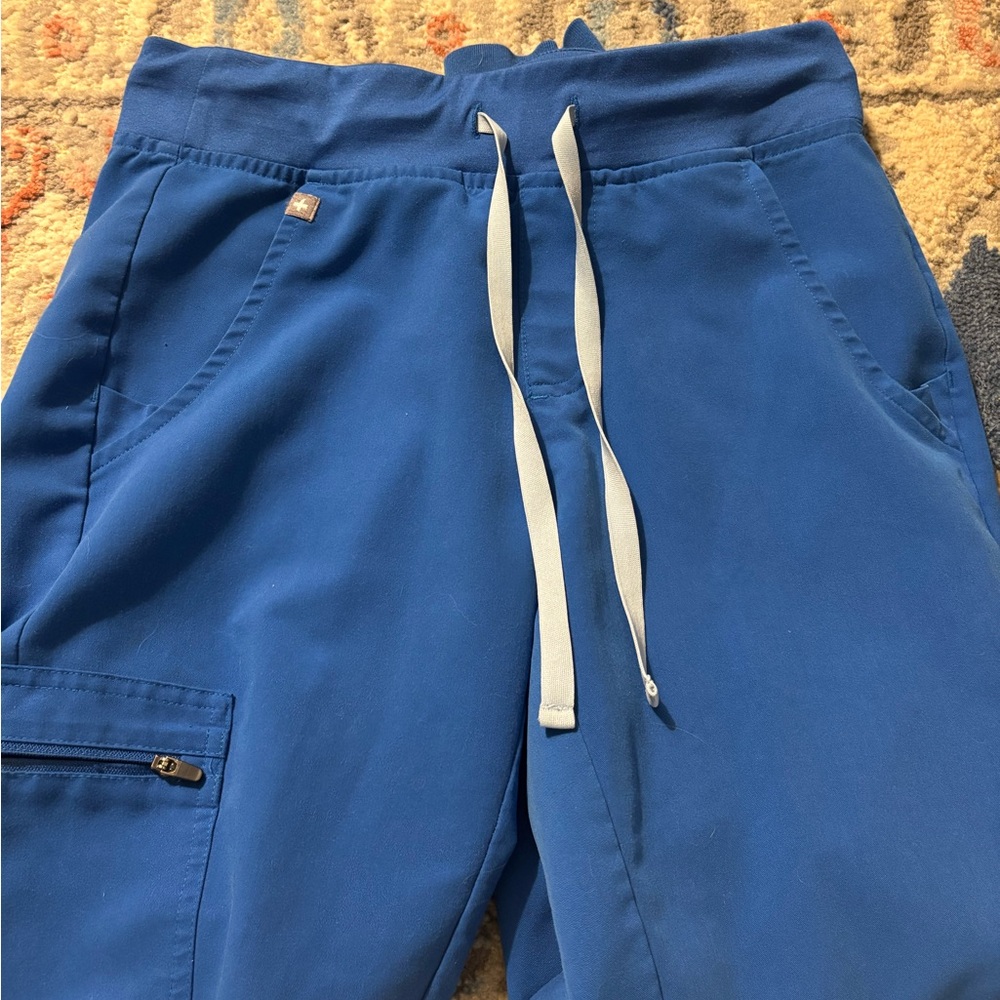 Figs Royal Blue Jogger Pants
